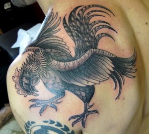 Rooster Tattoo Images