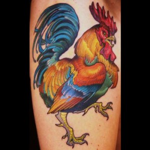 Rooster Tattoos