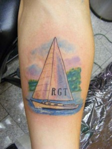 Sailboat Tattoo Designs