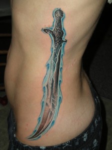 Samurai Sword Tattoo