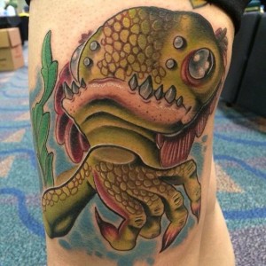 Sea Monster Tattoos