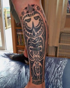 Shin Tattoo Designs