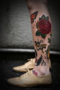 Shin Tattoos for Women