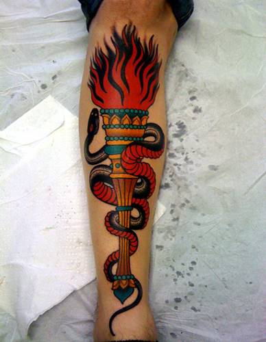 Shin Tattoos Designs, Ideas and Meaning - Tattoos For You