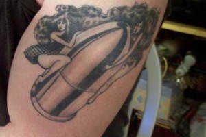 Silver Bullet Tattoo