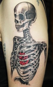 Skeleton Arm Tattoos