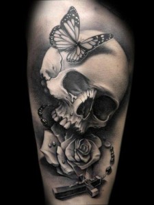 Skeleton Head Tattoos