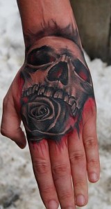 Skull Tattoo Hand