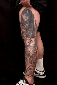 Sleeve Leg Tattoos