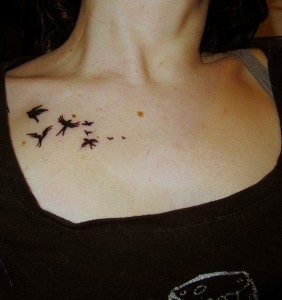 Small Bird Tattoos for Women