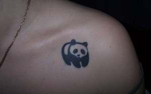 Small Panda Tattoo