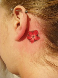 Small Poppy Tattoo