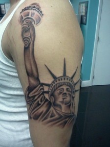 Statue of Liberty Tattoo Designs