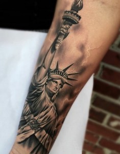 Statue of Liberty Tattoo Ideas