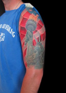 Statue of Liberty Tattoo Sleeve