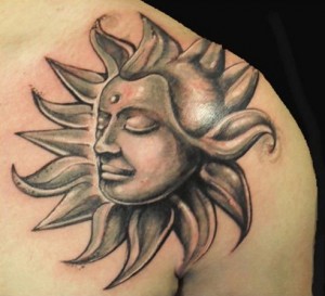 Sunshine Tattoo Designs