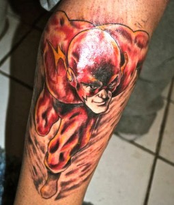 Superhero Flash Tattoos