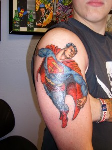 Superhero Half Sleeve Tattoos