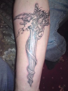 Sword Tattoo Design