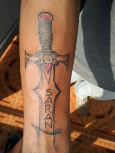 Sword Tattoos for Guys