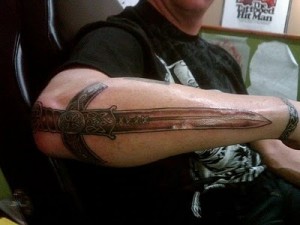 Sword Tattoos for Men