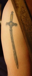 Sword Tattoos for Women