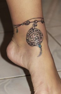 Tattoo Ankle Bracelet