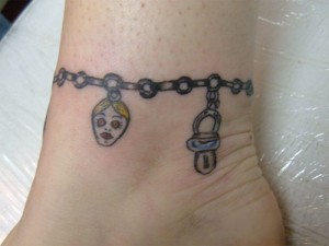 Tattoo Ankle Bracelets