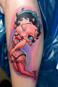 Tattoo Betty Boop