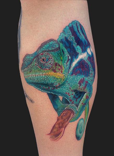 Chameleon Tattoos Designs, Ideas and Meaning | Tattoos For You