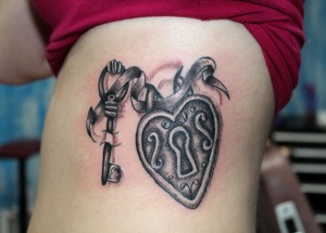 Tattoo Heart Locket