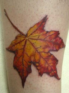 Tattoo Leaf