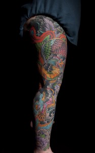 Tattoo Leg Sleeve