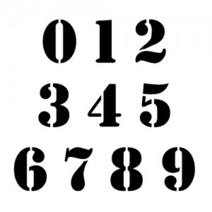 Tattoo Number Fonts