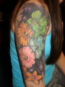 Tattoo Sleeve Flowers