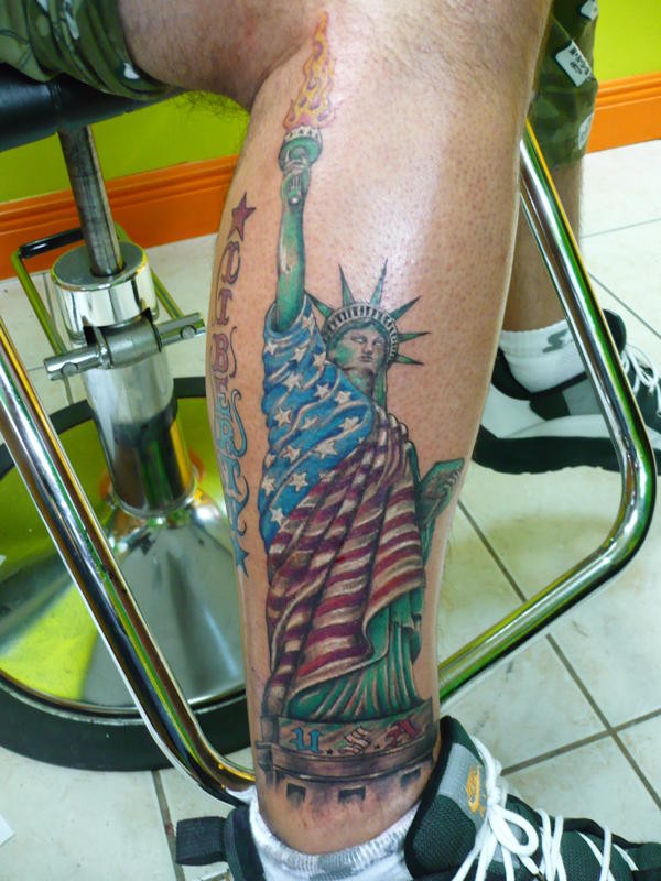 Statue of Liberty Tattoos Designs, Ideas and Meaning | Tattoos For You