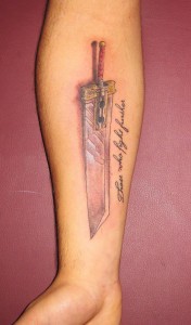 Tattoo Sword