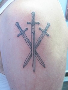Tattoo Swords