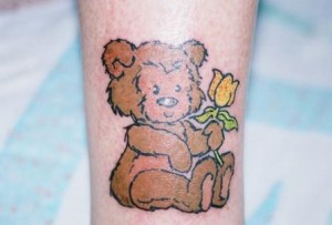 Tattoo Teddy Bear