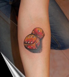 Tattoo of Dice