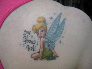 Tattoo of Tinkerbell