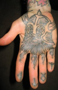 Tattoo on Palm
