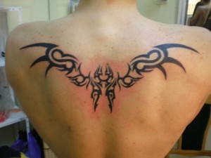 Tattoo on Upper Back