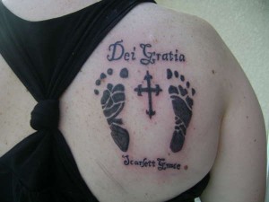 Tattoos Baby Footprints