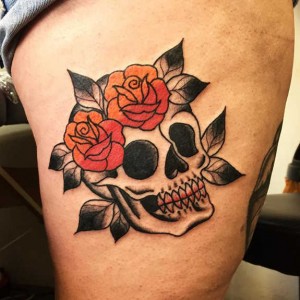 Tattoos Skulls and Roses