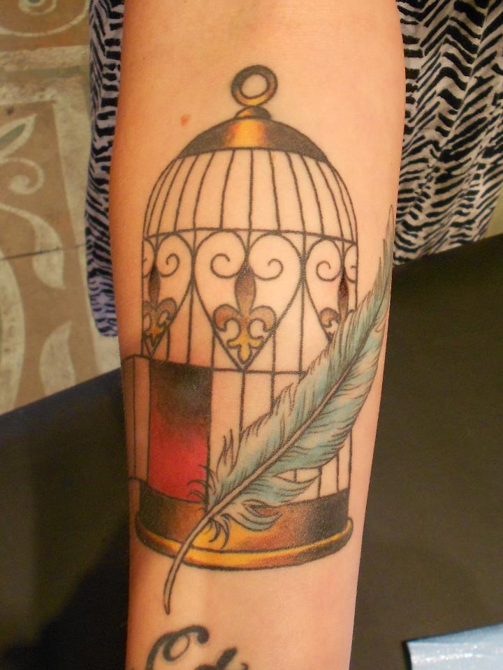 Tattoos of Bird Cages.