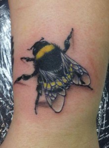 Tattoos of Bumble Bees