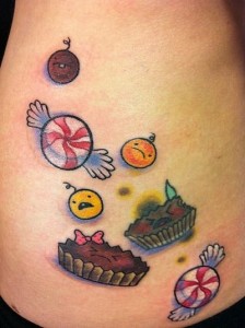 Tattoos of Candy