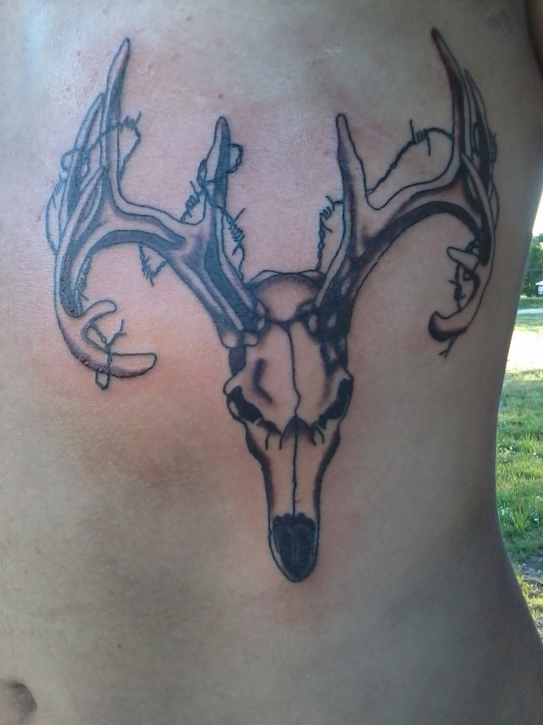 Deer Skull Tattoos Designs, Ideas and Meaning | Tattoos For You