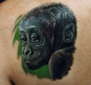 Tattoos of Gorillas